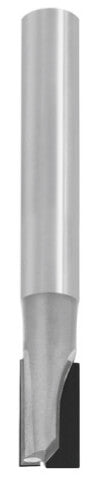 Hochpräziser JSO Diatec CNC-Diamant-Nutfräser DP mit einem Durchmesser von 10 mm, 10 mm Nutzlänge, zweischneidiger Ausführung (Z=2) und einem 10 mm Schaft.