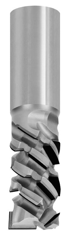 JSO Gigaspeed-DUO Diamant-Nutfräser DP mit Rechtslauf, 18 mm Durchmesser, 43 mm Nutzlänge, zweischneidiger Z=2 PKD-Bestückung und zylindrischem 20 mm Schaft.