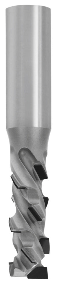 JSO Gigaspeed-UNO Diamant-Nutfräser DP mit Rechtslauf, 25 mm Durchmesser, 28 mm Nutzlänge, einschneidiger Z=1 Geometrie und massivem 25 mm Schaft.