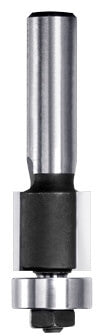 JSO HW Bündigfräser 12,7mm mit 8mm Schaft und stirnseitigem Kugellager – Profi-Kantenfräser