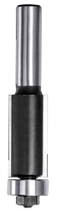 JSO HW Bündigfräser 12,7mm mit 25mm Nutzlänge und 6mm Schaft – Langer Kantenfräser für Oberfräsen