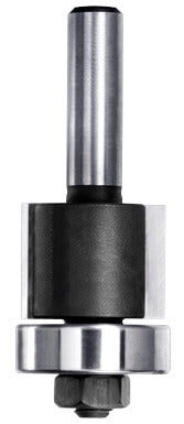 JSO HW Bündigfräser 22mm Durchmesser mit 6mm Schaft und stirnseitigem Kugellager – Profi-Kantenfräser