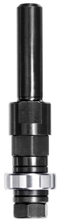 JSO Aufnahmedorn aus Stahl mit 6 mm Schaft, integriertem 15,9-mm-Kugellager, Mutter und Distanzringen für Scheibennutfräser mit 6,35 mm (1/4 Zoll) Bohrung.