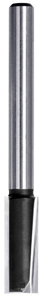 JSO Nutfräser mit zwei Hartmetall-Schneiden, einer eingelegten Grundschneide an der Unterseite und einem präzisen 8 mm Schaft.