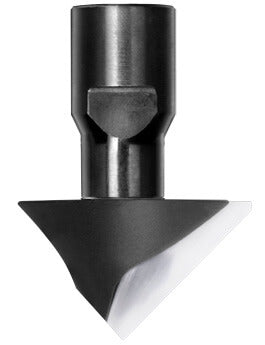 JSO Wendeplatten-V-Nutfräser 90 Grad, Durchmesser 40 mm mit Aufnahme Innengewinde M10.