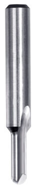 AKE Hohlkehlfräser HW mit einem Radius von 3 mm, zweischneidiger Hartmetallbestückung und einem präzisionsgeschliffenen Schaft von 8 mm.