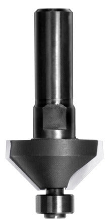 Fasefräser HW | ∠ 45° | Ø 31 x 15/10 mm | Mit Anlauflager | S 12 | GL 65 mm