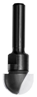 JSO HW-bestückter Hohlkehlfräser, Radius 9,5 mm, 19 mm Durchmesser und 8 mm Schaftaufnahme.