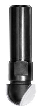 JSO HW-bestückter Hohlkehlfräser, Radius 8 mm, 16 mm Durchmesser mit stabilem 12 mm Schaft.