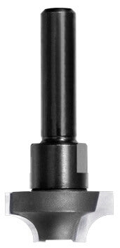 JSO Viertelstabfräser Radius 6,35 mm mit Hartmetallschneiden, 6 mm Schaft, Ausführung ohne Anlauflager für CNC-Maschinen und Oberfräsen.