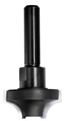 JSO Viertelstabfräser Radius 8 mm mit Hartmetallschneiden, 6 mm Schaft, Ausführung ohne Anlauflager für CNC-Maschinen und Oberfräsen.