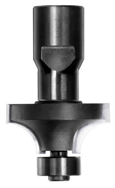JSO Hartmetall Abrundfräser Radius 9,5 mm mit verstärktem 14 mm Anlauflager und M10 Innengewinde-Aufnahme.