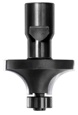 JSO Hartmetall Abrundfräser Radius 12,7 mm mit verstärktem 14 mm Anlauflager und M10 Innengewinde-Aufnahme.