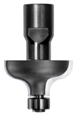 JSO S-Profilfräser mit Hartmetall-Schneiden, massiver M12-Gewindeaufnahme und integriertem 12 mm Anlauflager für industrielle Fräsaggregate.