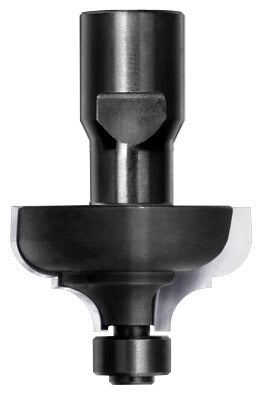JSO Multiprofilfräser mit Hartmetall-Schneiden, M10-Innengewinde-Aufnahme und kugelgelagertem 12 mm Anlauflager für stationäre Anlagen.
