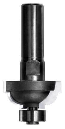 JSO Karnis-Profilfräser mit Hartmetall-Schneiden, massivem 12 mm Schaft und integriertem 14 mm Anlauflager für maximale Laufruhe.