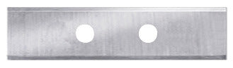 JSO Hartmetall (HW) Wendeplatte 50,0 x 12,0 x 1,5 mm mit 2-Loch-Bohrung für industrielle Anwendungen.
