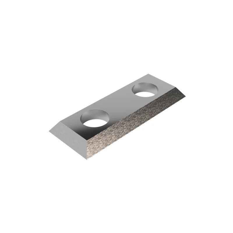 Wendeplatte HW02 17,5x7x1,5mm mit 2-Loch Fixierung und vierseitigem Schliff im Holzfräsershop.