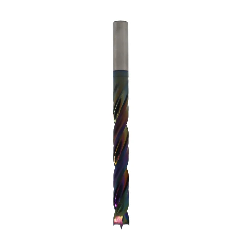 JSO Spiralbohrer VHW Ø 8x90mm Linkslauf mit Spannfläche und JSO-XD-Beschichtung im Holzfräsershop.