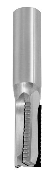 JSO Diamatic-TRIO-Schruppfräser DP/PKD mit Rechtslauf, 16 mm Durchmesser, 35 mm Nutzlänge, dreischneidiger Z=3 Schruppbestückung und zylindrischem 16 mm Schaft.