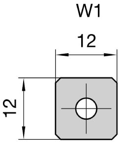 JSO 30 mm Wendeplatten-Spiralfräser im Heavy-Duty-CNC-Einsatz beim präzisen Fügen und Formatieren der Außenkante eines massiven Kunststoffblocks in einem Durchgang im Holzfräsershop.