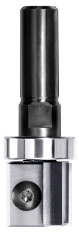 JSO Wendeplatten-Bündigfräser 22mm mit schaftseitigem Kugellager oben und 12mm Schaft – Massiver Kantenfräser für Profis
