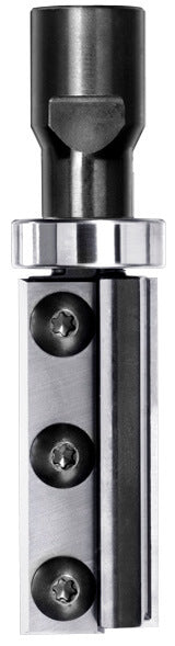 JSO Wendeplatten-Bündigfräser 22mm mit M12 Innengewinde und schaftseitigem Kugellager – 50mm Nutzlänge
