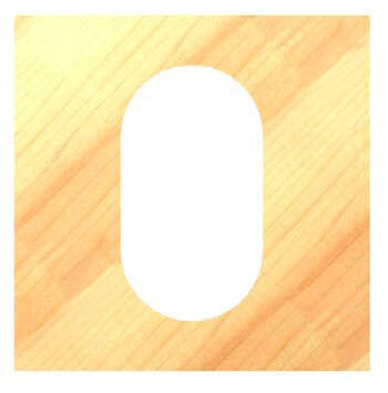 Großflächiges Ausfräsen einer Tasche in Hartholz mit dem 24mm JSO Wendeplatten-Nutfräser (S12 Schaft)
