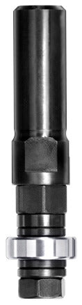 JSO Aufnahmedorn aus Stahl mit starkem 12 mm Schaft, integriertem 16-mm-Kugellager, Mutter und Distanzringen für Scheibennutfräser mit 8 mm Bohrung.
