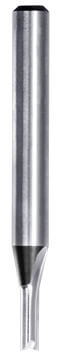 Langer VHW Nutfräser Ø 3 mm mit 6 mm Schaft und 55 mm Gesamtlänge für tiefe Bohrungen
