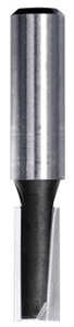 JSO Nutfräser in kurzer Ausführung mit zwei Hartmetall-Schneiden und einem präzisen 8 mm Schaft.