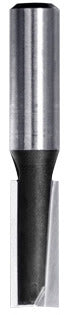 JSO Nutfräser in kurzer Ausführung mit zwei Hartmetall-Schneiden und einem präzisen 8 mm Schaft.