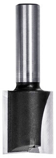 JSO Nutfräser in kurzer Ausführung mit zwei Hartmetall-Schneiden und einem präzisen 8 mm Schaft.