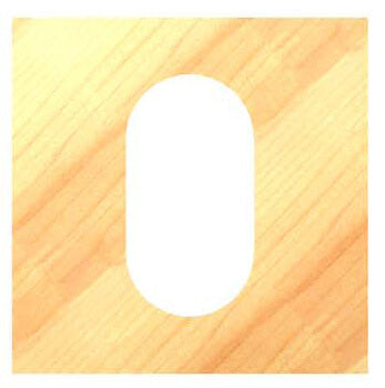 Einfräsen einer 18mm breiten Tasche in Hartholz mit dem JSO Wendeplatten-Nutfräser
