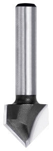 JSO Hartmetall V-Nutfräser 90 Grad, Durchmesser 14 mm mit Aufnahme Schaft 6 mm.
