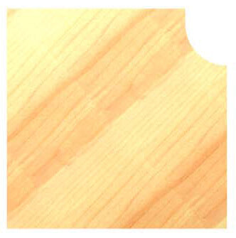 Nahaufnahme einer sauber abgerundeten Holzkante mit 6,35 mm Radius, gefräst mit einem JSO Profi-Halbhohlkehlfräser.