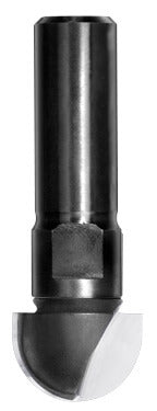 JSO HW-bestückter Hohlkehlfräser, Radius 9,5 mm, 19 mm Durchmesser mit stabilem 12 mm Schaft.