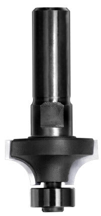 JSO Hartmetall Abrundfräser Radius 8 mm mit verstärktem 14 mm Anlauflager und stabilem 12 mm Schaft.
