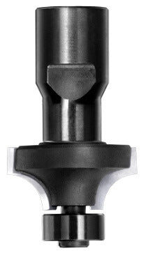JSO Hartmetall Abrundfräser Radius 8 mm mit großem 14 mm Anlauflager und M10 Innengewinde.