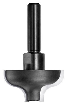 JSO S-Profilfräser mit Hartmetall-Schneiden und stabilem 8 mm Schaft – klassisches Wellenprofil für die dekorative Holzbearbeitung.