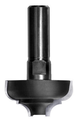 JSO Multiprofilfräser mit Hartmetall-Schneiden und massivem 12 mm Schaft – Industriewerkzeug für tiefe, klassische Wellenprofile.
