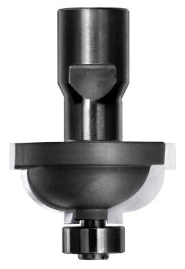 JSO Karnis-Profilfräser mit Hartmetall-Schneiden, massiver M12-Gewindeaufnahme und integriertem 19 mm Anlauflager für industrielle Fräsaggregate.