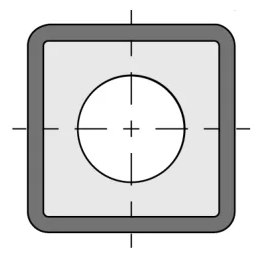 JSO FourCut Wendeplatte HW 9,8x9,8x2mm mit Eckenradius und 1-Loch Fixierung im Holzfräsershop.
