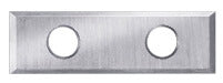 Schmale JSO Hartmetall (HW) Wendeplatte 30,0 x 9,0 x 1,5 mm mit 2-Loch-Bohrung im 10er-Pack.