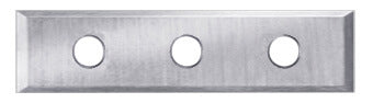 Lange JSO Hartmetall (HW) Wendeplatte 50,0 x 12,0 x 1,7 mm mit 3-Loch-Bohrung im 10er-Pack.