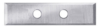 JSO Hartmetall (HW) Wendeplatte 50,0 x 12,0 x 1,5 mm mit 2-Loch-Bohrung im 10er-Pack.