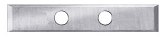 Lange, schmale JSO Hartmetall (HW) Wendeplatte 50,0 x 9,0 x 1,5 mm mit 2-Loch-Bohrung im 10er-Pack.