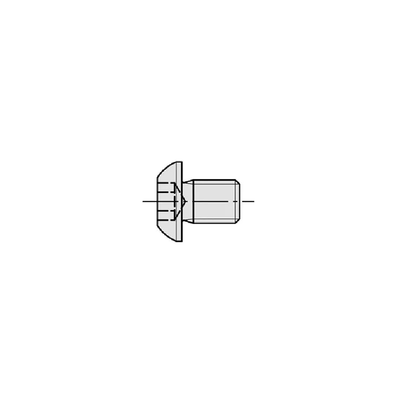 JSO Torxschraube M 3 x 3,3 T 9 Form B mit Rundkopf zur Wendeplattenbefestigung im Holzfräsershop.