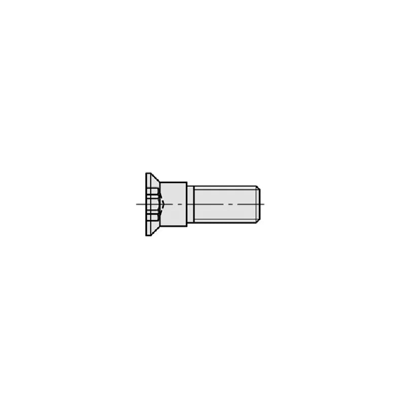 JSO Torxschraube M 5 x 13,5 T 15 Form N mit Bund und 90 Grad Senkkopf zur Wendeplattenbefestigung im Holzfräsershop.