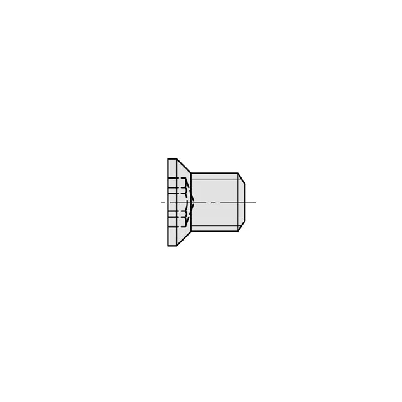 JSO Torxschraube M 4 x 0,5 x 2 mm T 9 Form M mit 90 Grad Senkkopf im Holzfräsershop.